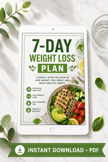 7-Day Diet Guide printable digital guide preview 3