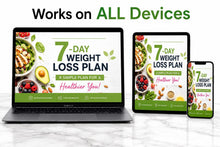 7-Day Diet Guide printable digital guide preview 2