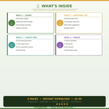 Vegan Snack Board Guide | Printable Plant-Based Grazing Board PDF | Shopping List + Layout Map | Instant Download
