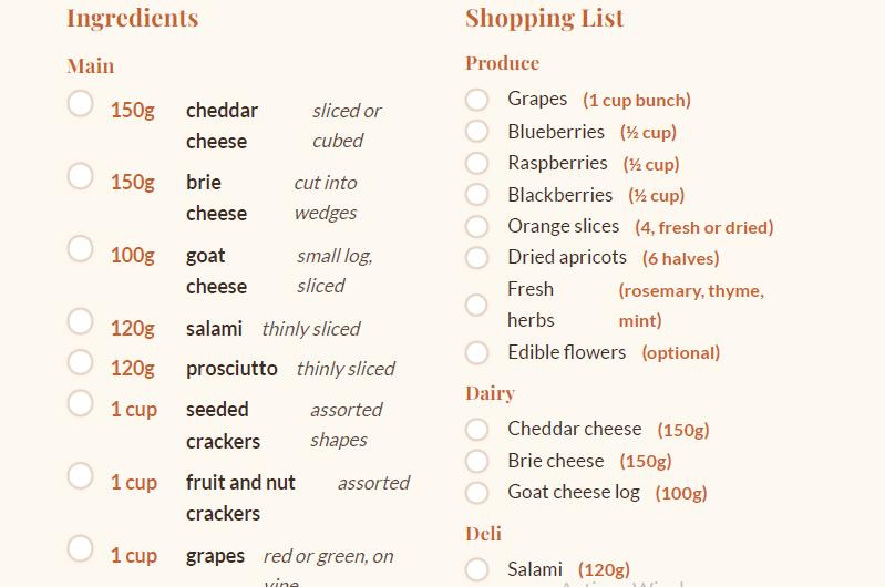Printable Charcuterie Board Guide | Cheese Rose Tutorial + Shopping List + Layout Map | Snack Board Host Kit | Instant Download