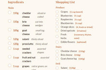 Printable Charcuterie Board Guide | Cheese Rose Tutorial + Shopping List + Layout Map | Snack Board Host Kit | Instant Download