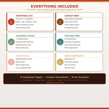 Mini Croissant Sandwich Snack Board Guide printable digital guide preview 4