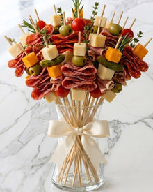 Charcuterie Bouquet Party Guide | Printable Skewer Bouquet Board PDF | Shopping List + Assembly Guide | Bridal Shower | Instant Download