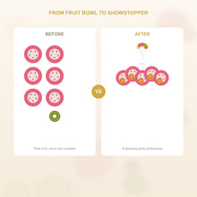 Watermelon Rose Fruit Cupcakes PDF Guide | Mango Rose Fruit Platter Tutorial | Bridal Shower Party Idea | Instant Download PDF