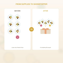 Nut and Dried Fruit Bouquet Gift Box PDF Guide | Edible Arrangement Tutorial | Birthday Corporate Client Gift Idea | Instant Download