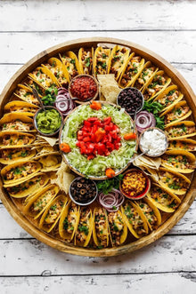Taco Party Board Guide Printable, Taco Bar Shopping List & Layout Map, Fiesta Hosting Checklist, Instant Download PDF