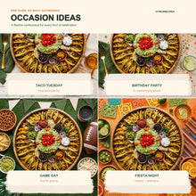 Taco Party Board Guide Printable, Taco Bar Shopping List & Layout Map, Fiesta Hosting Checklist, Instant Download PDF