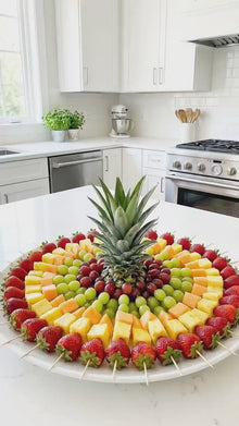 Tropical Fruit Grazing Board Guide | Printable PDF Shopping List + Layout Map | Summer Party Snack Board | Instant Download